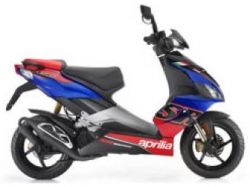 Aprilia SR 50 H2O ie+carb 2004-2009 Blau