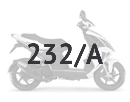 Erstazteile Piaggio NRG Power DD 2007-2017 Blau proteo 232/A