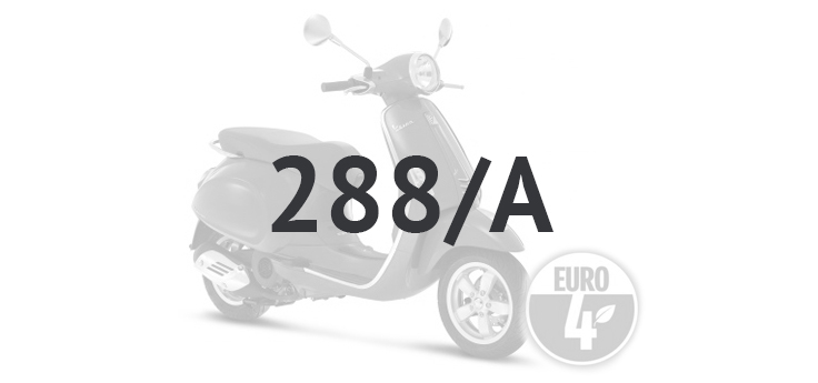 Erstazteile Vespa Primavera 4-Takt 3V (Euro4 Einspritzung IGET) Blu Deep Opaco 288/A