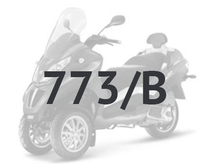 Erstazteile Piaggio MP3 300 LT Sport 2009-2014 Grau nevelwolk 773/B
