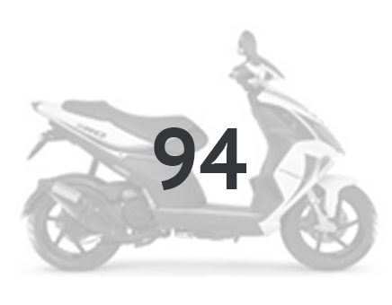 Erstazteile Piaggio NRG Power DD 2007-2017 glänzend Schwarz 94