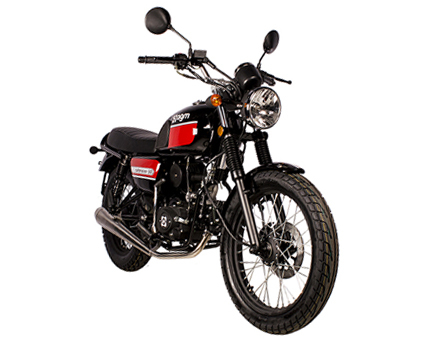 Agm Caferacer Base Schwarz / Rot