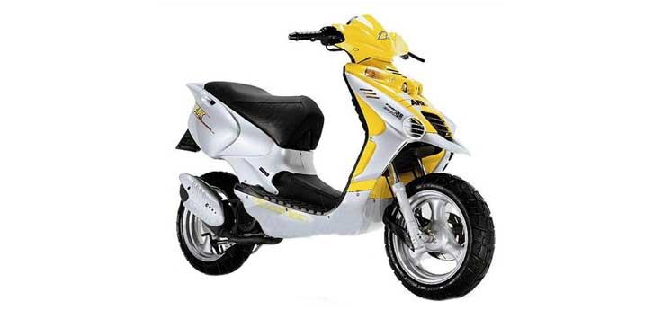 Erstazteile Beta Ark-k AC Gelb-Silber 2-Takt