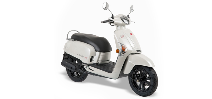 Erstazteile Kymco Like TT 4-Takt diamond Weiß
