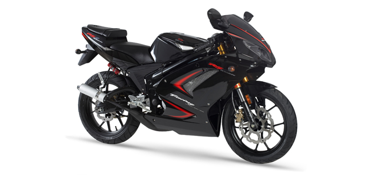 Erstazteile Rieju Rs2 pro Schwarz 2009 2-Takt