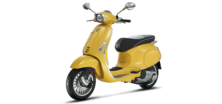 Parts Vespa Sprint 4-stroke 2V (25km/h version) Gelb 968/A