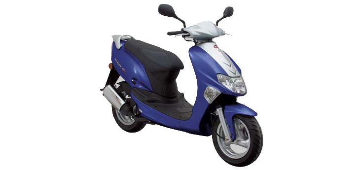 Erstazteile Kymco Vitality 2-Takt Blau