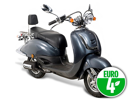 Erstazteile Benda Retro Euro4 Anthrazit