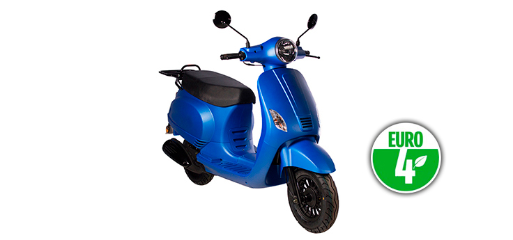 Erstazteile Berini Napoli Euro4 matt Blau