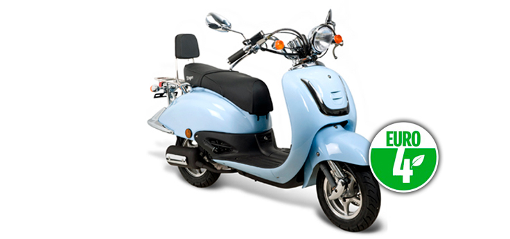 Erstazteile Fosti Grande Retro Hellblau Euro4