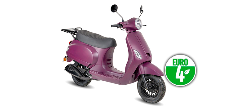 Erstazteile Fosti Touring Euro4 matt Lila