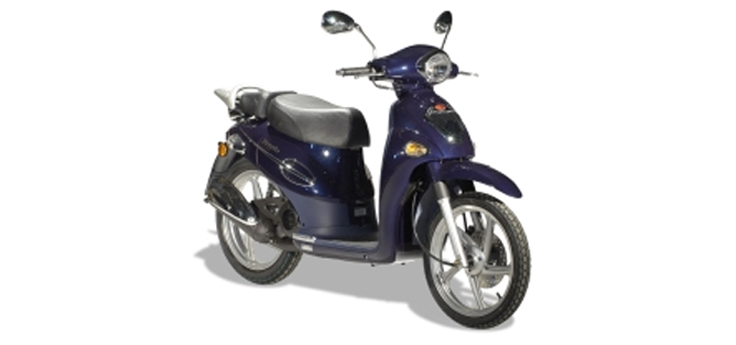 Erstazteile Kymco People 2-Takt 50ccm Blau