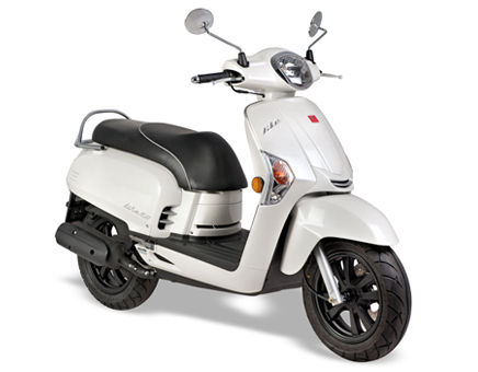 Erstazteile Kymco Like 4-Takt Weiß