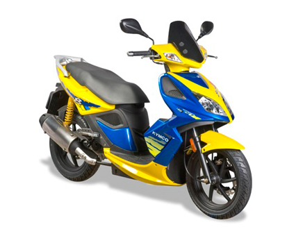 Erstazteile Kymco Super8 4-Takt (2007-2009) Blau Gelb