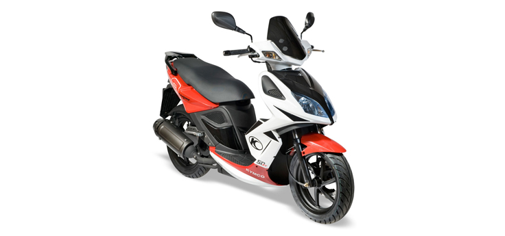 Erstazteile Kymco Super8 4-Takt v.a 2009 Weiß