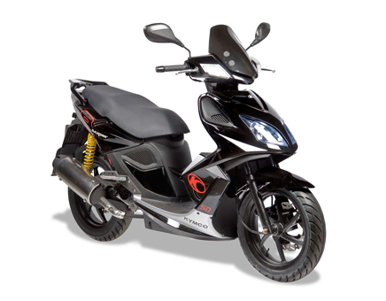 Erstazteile Kymco Super8 4-Takt v.a 2009 Schwarz