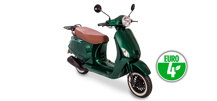 Erstazteile Momo Morino Euro4 Dunkelgrün