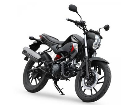 Erstazteile Kymco K-Pipe 4-Takt glänzend Schwarz