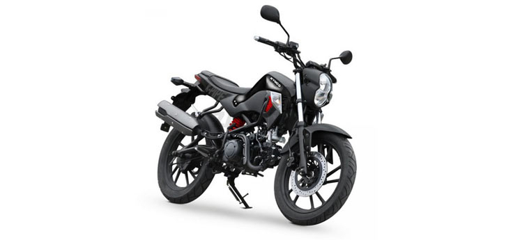 Erstazteile Kymco K-Pipe 4-Takt glänzend Schwarz