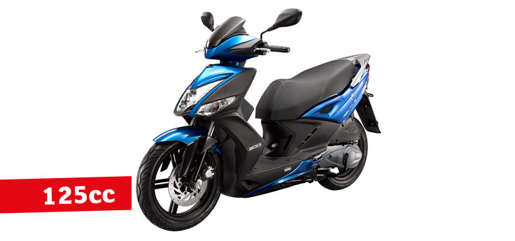Erstazteile Kymco AGILITY 16+ 4T 125ccm matt Metallic Light Blau