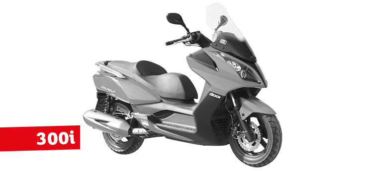 Erstazteile Kymco Downtown 300i Dunkelgrau