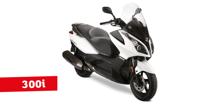 Erstazteile Kymco Downtown 300i Weiß