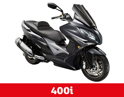 Erstazteile Kymco Xciting 400i matt Schwarz