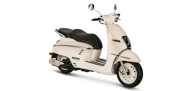 Erstazteile Peugeot Django Heritage Milky Weiß