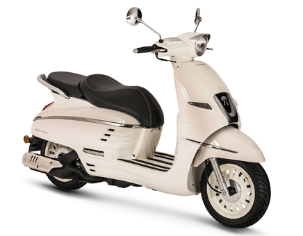 Erstazteile Peugeot Django Heritage Milky Weiß