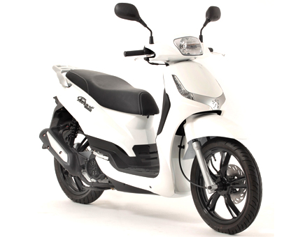 Erstazteile Peugeot Tweet old Weiß