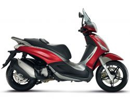Erstazteile Piaggio Beverly 350 E3 Sport Touring 2013-2014 gemetaliseerd Rot 849/A