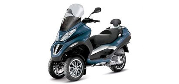 Erstazteile Piaggio MP3 300 LT Sport 2009-2014 Blau midnight 222/A