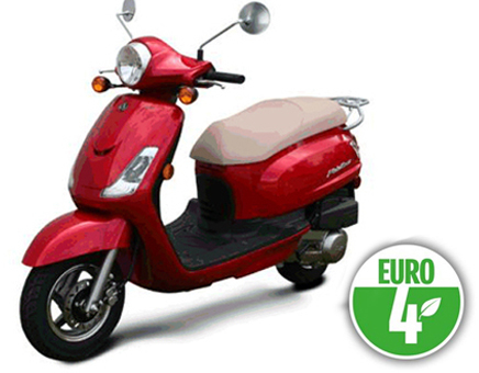 Erstazteile Sym Fiddle II Euro4 (R-086) Rot Special