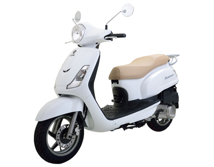 Erstazteile Sym Fiddle Weiß WH8018P