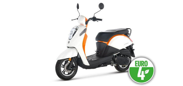 Erstazteile Sym Mio 50i Weiß Orange (WH-8018P OR-1495P)