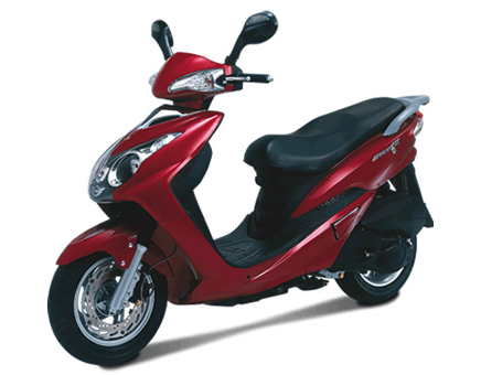 Erstazteile Sym VS 125 Euro3 Rot (R-8188)