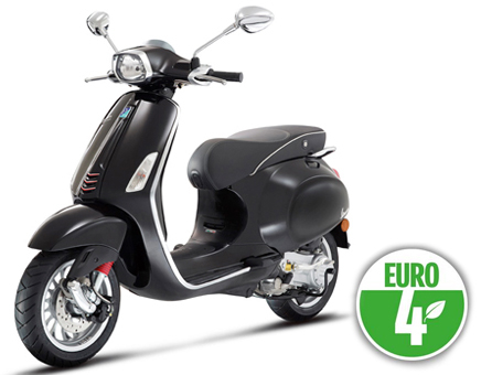 Parts Vespa Sprint 4-stroke 3V (Euro4 injection IGET) Schwarz lucido 94