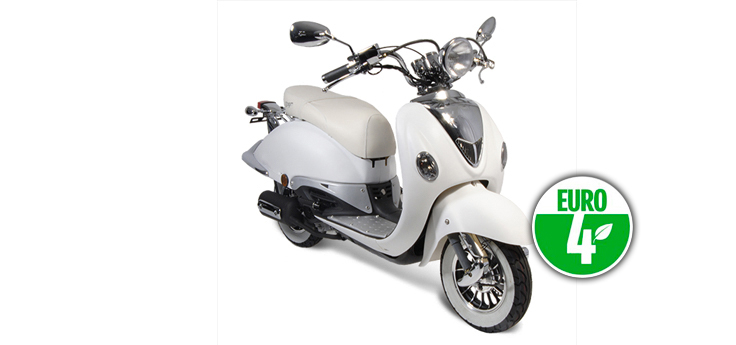 Erstazteile AGM Retro Extra matt Weiß Euro4