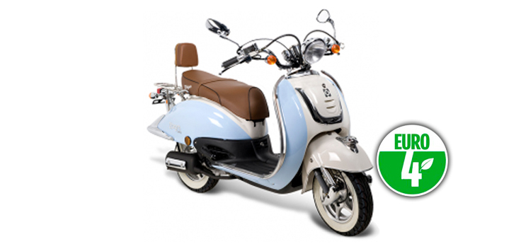 Erstazteile AGM Retro Blau/ Weiß Euro4