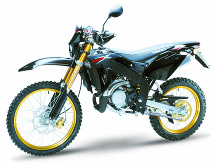 Erstazteile Rieju MRX pro Schwarz 2006 2-Takt