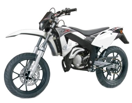 Erstazteile Rieju Spike-x Weiß 2009 2-Takt