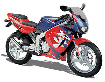 Erstazteile Rieju RS1 Rot-Blau 2001 2-Takt