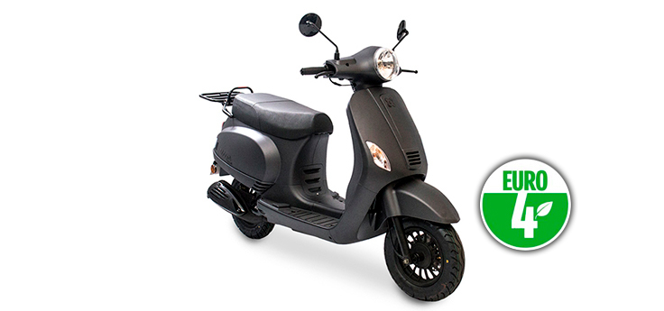 Erstazteile Santini Capri Euro4 matt Anthrazit