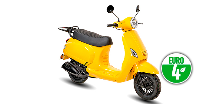 Erstazteile Santini Capri Euro4 metallic Gelb