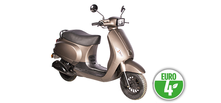 Erstazteile Senzo RivaLux S Euro4 Titanium Gold