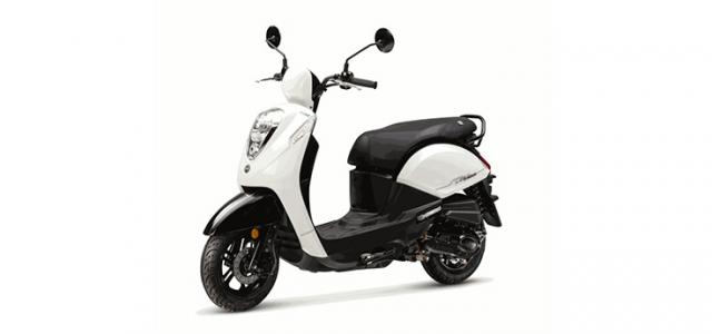 Sym Mio 50i E5 White/Black (WH-8018P/BK-001C)