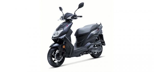 Sym Orbit III Euro 5 Matt Black (BK-007U)