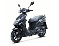 Sym Orbit III Euro 5 Matt Black (BK-007U)