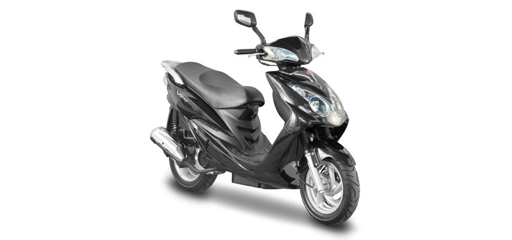 Erstazteile Sym VS 125 Euro3 Schwarz (BK-500c)