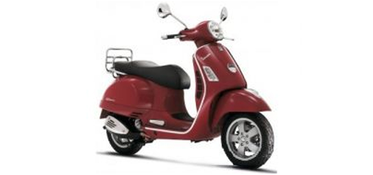 Vespa GTS 250 ie 2005-2009 (mit ABS) Rot vintage 820/A